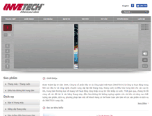 Tablet Screenshot of invetech.com.vn
